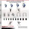 Service Caster 5 Inch 316SS Blue Poly Swivel 1-3/4 Inch Expanding Stem Caster Set Brake SCC SCC-SS316EX20S514-PPUBBLUE-TLB-134-4 - alternate 4